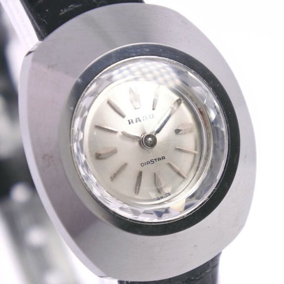 RADO cal.1677 DIATAR Watches Stainless Steel/leather Hand Winding Women Si... - Picture 2 of 10